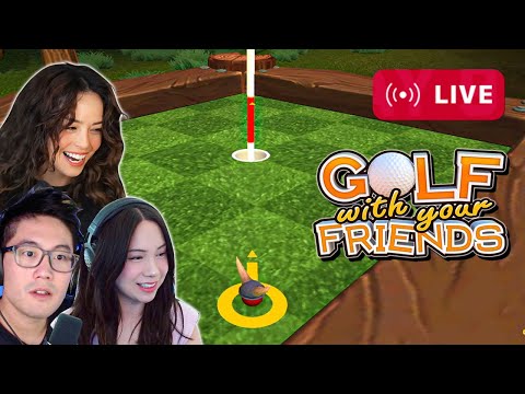 🔴LIVE! GOLF WITH YOUR FRIENDS THEN valo! (multi-streaming on twitch)