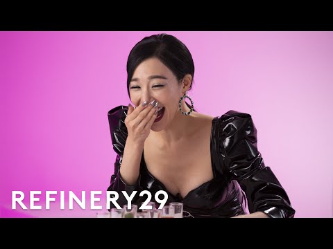Tiffany Young Drinks Gross Shots While Singing | Sip & Spill | Refinery29