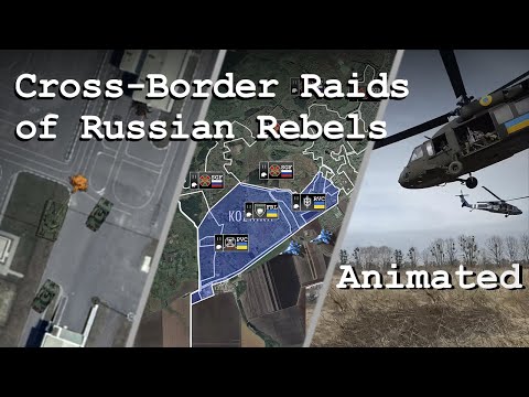 Cross-Border Raids of Russian Rebels - Animated Analysis