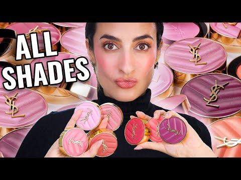 All 7 NEW YSL Make Me Blush Powder Blushes—Swatched, Applied & Compared!🔥