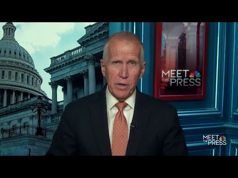 Thom Tillis says he's 'prepared' to lift his block on Trump’s Fed pick Kevin Warsh: Full interview