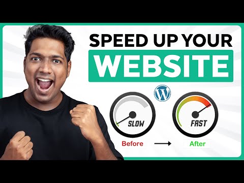 How to Increase Your Website Speed 🚀 in a Click (Absolutely Free)