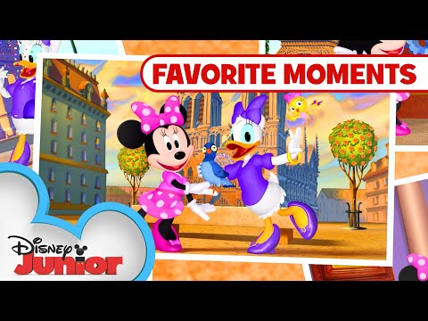 Bow-Toons Minnie and Daisy Travel ✈️ | Compilation | Minnie's Bow-Toons | @disneyjr