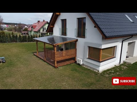 pergola | zbudowana w pojedynkę | One Man Builds a PERGOLA | veranda