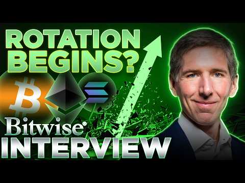 Crypto Rotation Begins?🚀Bitwise Matt Hougan INTERVIEW