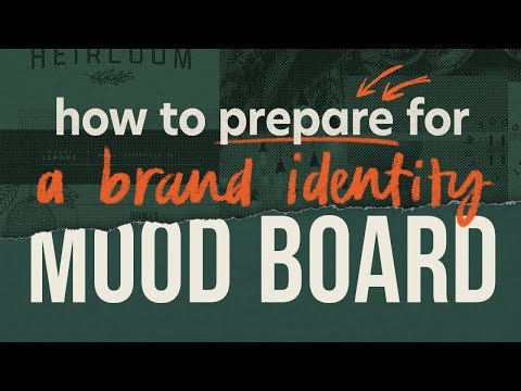 How to Prepare for a Brand Identity Mood Board