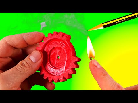How to Repair a Gear with Resin and Graphite | A Simple DIY Home Method