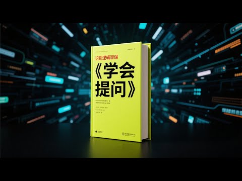 【32分钟读一本书】信息爆炸如何辨别真假？细读《学会提问》掌握批判性思维法则