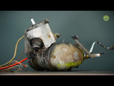 1973s two stroke 50ccm Engine - Full Restoration