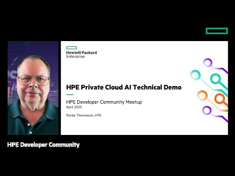HPE Private Cloud AI Technical Demo