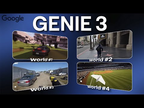 GENIE 3: Best Examples | Generate ANY World You Imagine