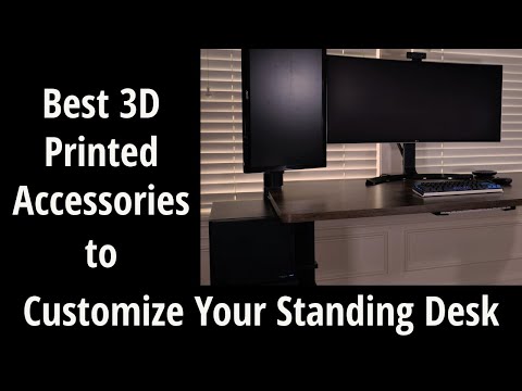 Standing Desk Cable Management: 3D Printed Solutions for DIY