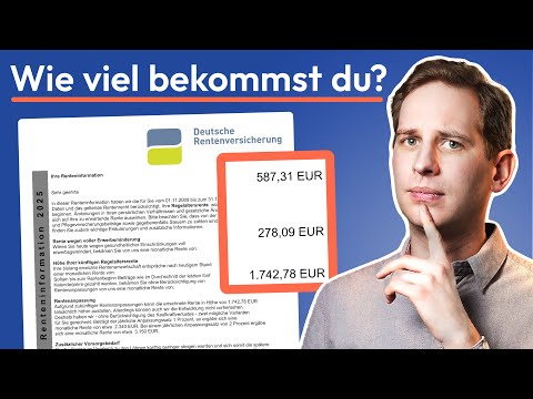Wie viel Rente bekommst du wirklich? Renteninformation lesen & verstehen!