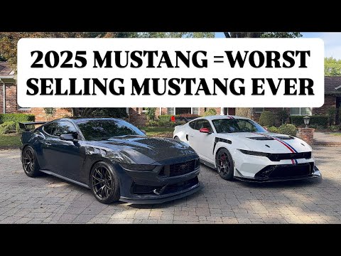 OUCH! 2025 Mustang Worst Selling All Time! *HERES WHY?