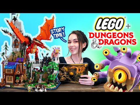 Inside the EPIC Lego D&D Adventure: Build & Storytime!
