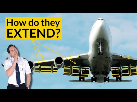 How do FLAPS EXTEND on AIRPLANES? Explained by CAPTAIN JOE
