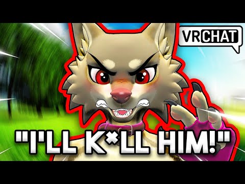 Insane VrChat Furry Threatens to K*ll Proximity Chat