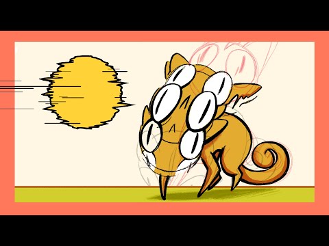 Animate action with SMEAR FRAMES