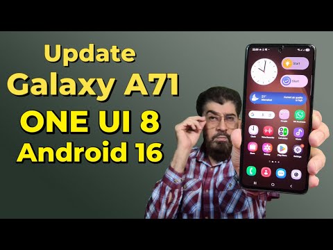 Get ONE UI 8 Android 16 ON Galaxy A71 WOW 💕