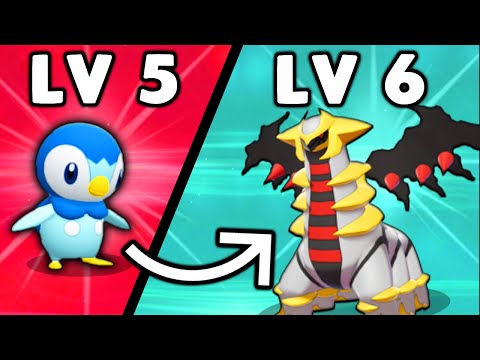 Pokemon Shining Pearl but they randomly evolve every level