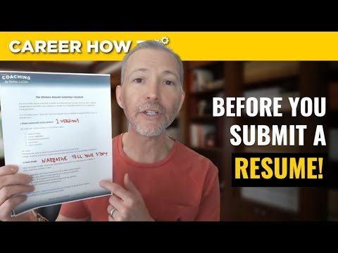 Submitting a Resume That Gets Interviews: Checklist Included!