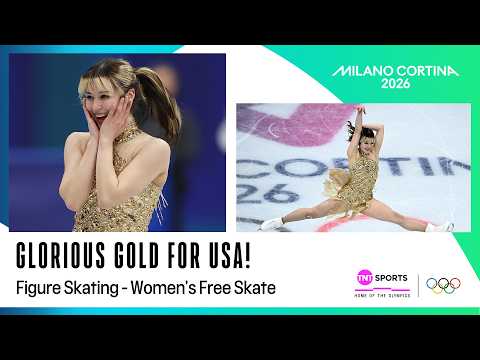 Alysa Liu's STUNNING performance wins gold for USA! 🥇 | Winter Olympics 2026