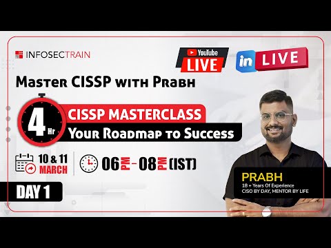 Master CISSP with Prabh – Your Roadmap to Success! [Day 1]