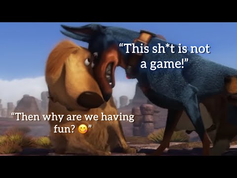 Alpha hating on Dug for 8 minutes straight