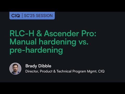 RLC-H and Ascender Pro: Manual vs. Pre-Hardening