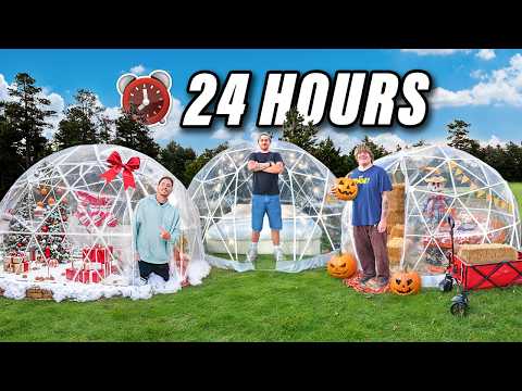 Overnight in Micro Dome Shelters!