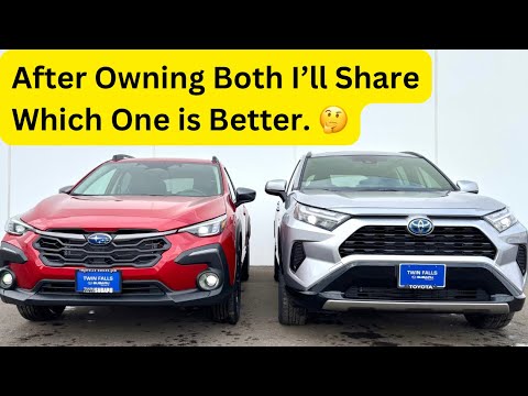 2025 Subaru Crosstrek vs. Toyota RAV4 | Side-by-Side Comparison Review