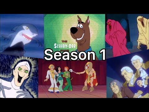 Old & LQ | The Scooby-Doo Show! - The Scariest Moments From Season 1 | MQ
