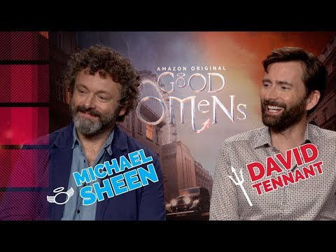 Michael Sheen & David Tennant Talk Good Omens | TV Insider