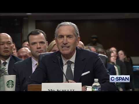 Exchange between Sen. Bernie Sanders and Former Starbucks CEO Howard Schultz