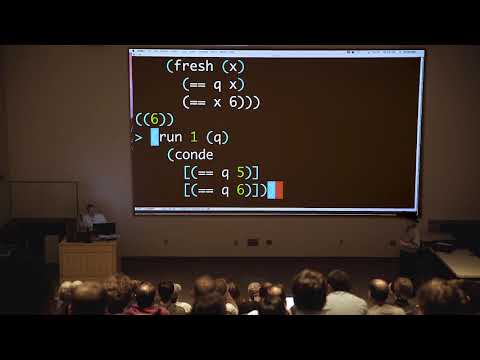 (seventh RacketCon): Keynote -- Dan Friedman & Will Byrd -- The Reasoned Racketeers