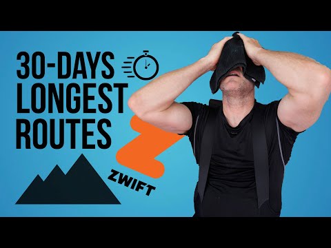 I Completed the 30 Longest Routes on Zwift over 30 days, Here's What Happened