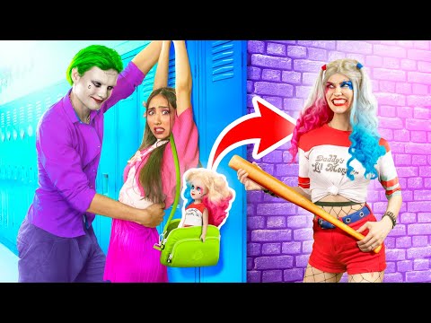 Harley Quinn Puppe wird zum Leben Erweckt / Vom Nerd zur Superheldin!