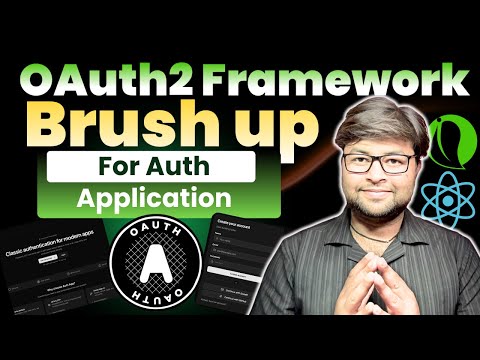 18.Lets revise OAuth2 Framework for Project 🔥 Auth Application using Spring Boot [Hindi]