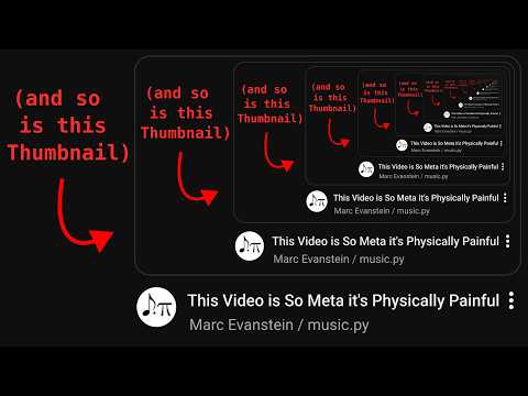 This Video is So Meta it's Physically Painful