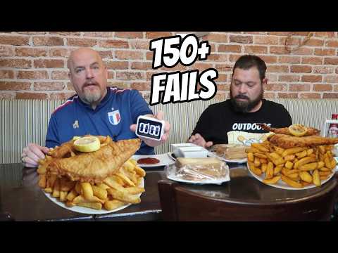 We Tried the Biggest Fish and Chips in England!