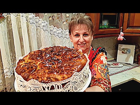 Easter cake, dough like Fluff.