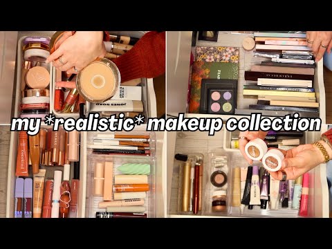 my *realistic* makeup collection 2025