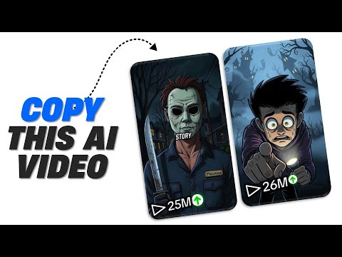 How to Make TikTok & YouTube Horror Videos Using AI (100% Free – No Paid Tools)