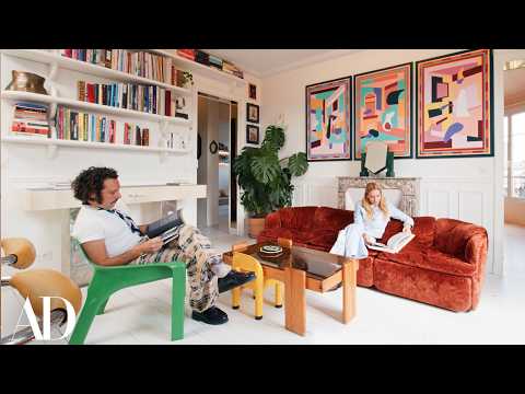 Inside Parisian Artists' Playful City Apartment | Architectural Digest