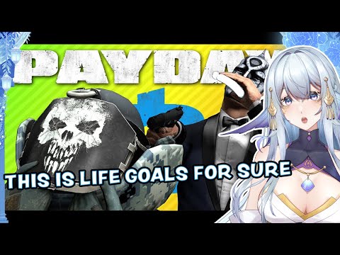 I THINK THE STOIC PERK DECK IS MY SPIRIT ANIMAL | TheRussianBadger PayDay 2 | VTuber Reacts