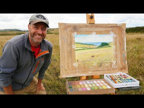 Soft Pastels in the landscape | En Plein Air Artist