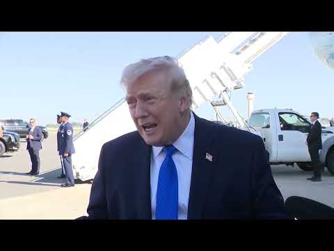 Trump speaks about ex-counterterrorism chief Joe Kent