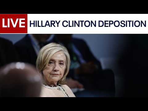 🔴 LIVE: House democrats demand Trump testify as Clintons begin Epstein depositions