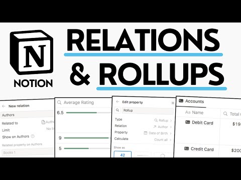 Relations & Rollups in Notion for Beginners [Easy Guide]