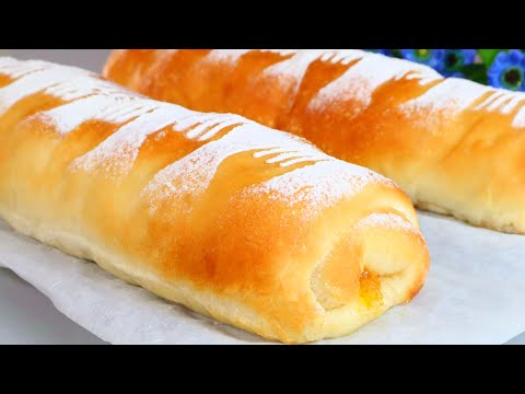 这么健康好吃又好看的核桃果酱面包!做法简单又松软，凉了也不硬! Fluffy & Healthy Bread with Walnuts & Jam Simple Delicious Recipe